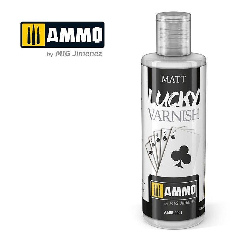 AMMO by Mig Lucky Varnish - Matt (60ml) 2051
