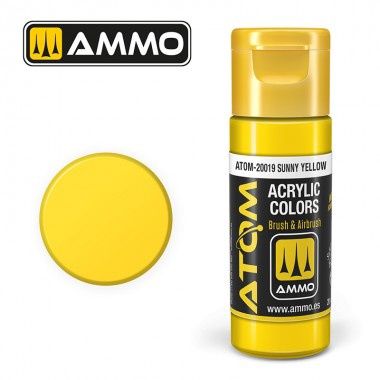 AMMO by Mig ATOM Sunny Yellow (FS33538) 20ml 20019