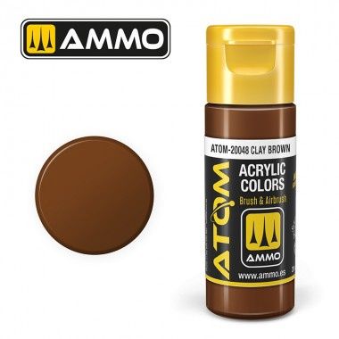 AMMO by Mig ATOM Clay Brown (FS30215) 20ml 20048