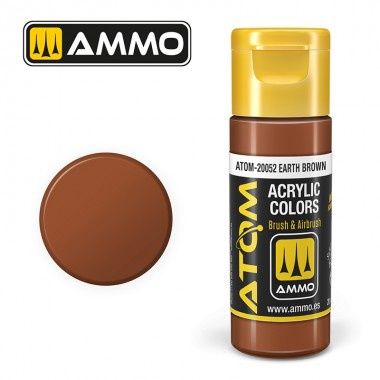 AMMO by Mig ATOM Earth Brown (FS30117) 20ml 20052