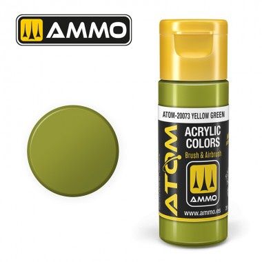 AMMO by Mig ATOM Yellow Green (FS34259) 20ml 20073