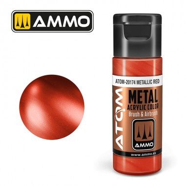 AMMO by Mig ATOM Metallic Red 20ml 20174