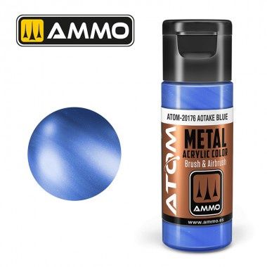AMMO by Mig ATOM Metallic Aotake Blue 20ml 20176