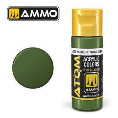 AMMO by Mig ATOM Hellgrün / Chromate Green (FS34095) 20ml 20075