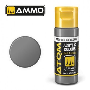 AMMO by Mig ATOM Neutral Gray (FS36122) 20ml 20145