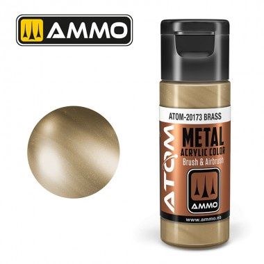 AMMO by Mig ATOM Metallic Brass 20ml 20173