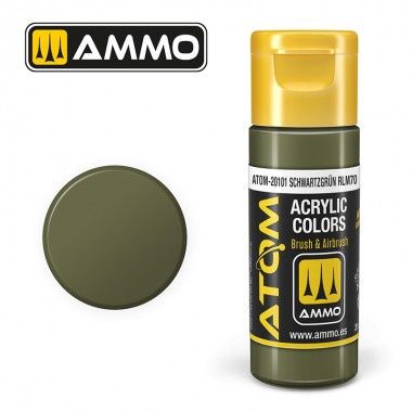 AMMO by Mig ATOM Schwartzgrün RLM70 (FS34052) 20ml 20101