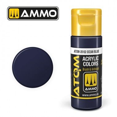 AMMO by Mig ATOM Ocean Blue (FS25042) 20ml 20102
