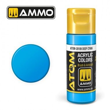AMMO by Mig ATOM Deep Cyan 20ml 20109