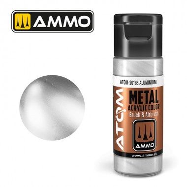 AMMO by Mig ATOM Metallic Aluminium 20ml 20165