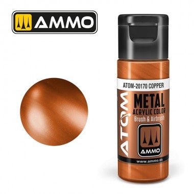 AMMO by Mig ATOM Metallic Copper 20ml 20170