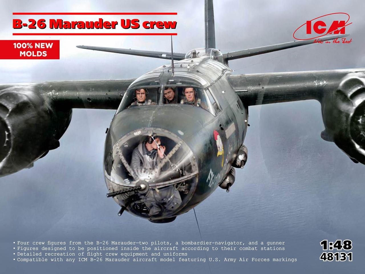 ICM 1/48 B-26 Marauder US Crew 48131