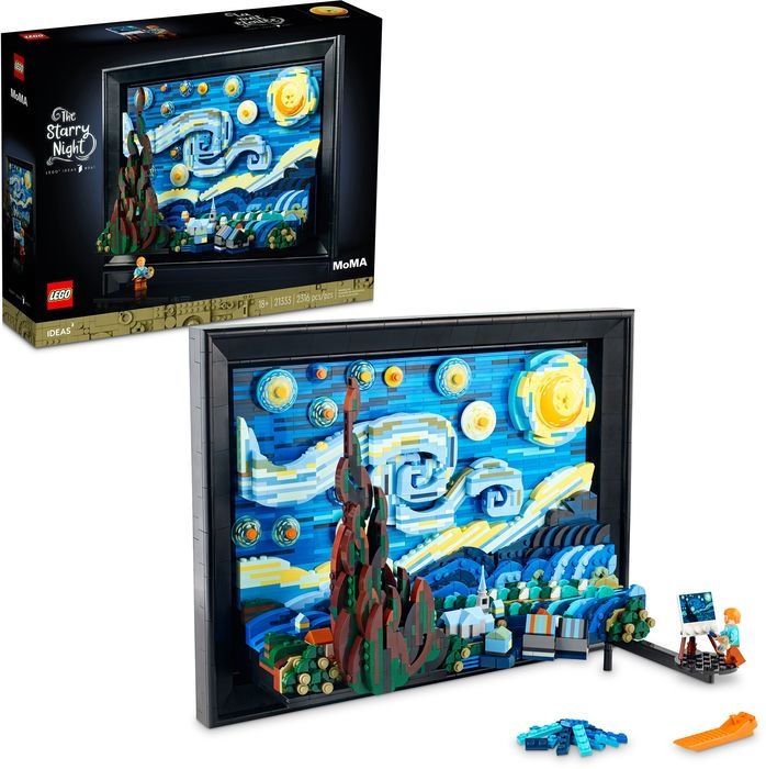 LEGO Ideas Vincent van Gogh – The Starry Night 21333
