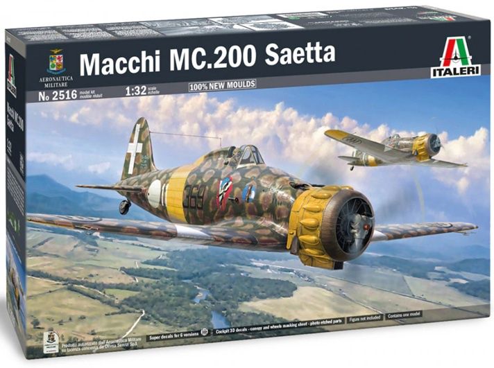 Italeri 1/32 Macchi MC.200 Saetta 2516