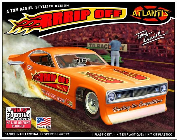 Atlantis 1/32 RRRip Off Tom Daniel Snap Kit 8277