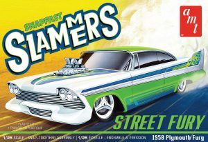 AMT 1/25 Slammers Street Fury 1958 Plymouth Fury Snapfast 1226