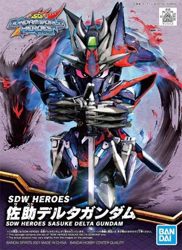 Bandai  SDW Heroes #06 Sasuke Delta Gundam 5061663