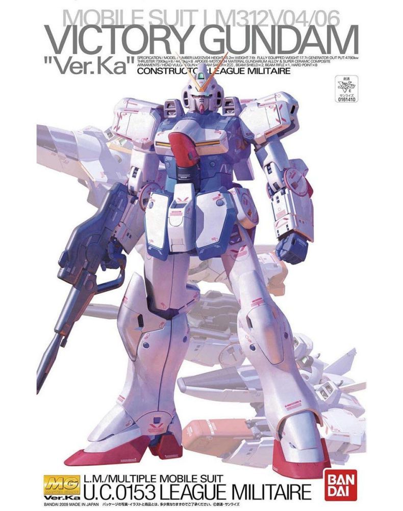 Bandai 1/100 MG #127 Victory Gundam Ver.Ka Mobile Suit LM312V04/06 5069894