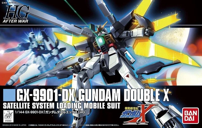 Bandai 1/144 HGAW #163 GX-9901-DX Gundam Double X Satellite System Loading Mobile Suit 5059166