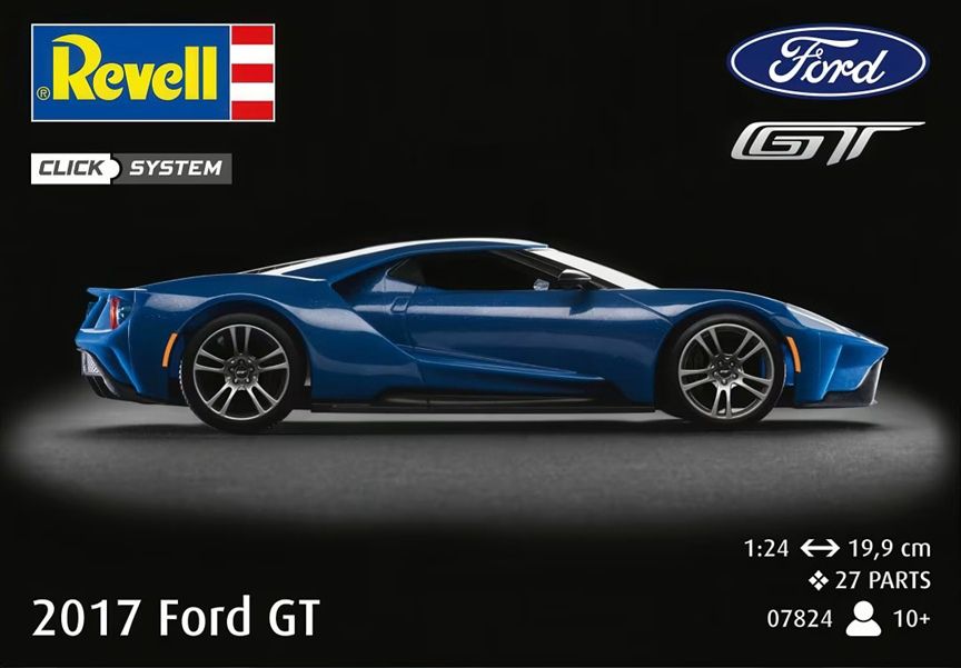 Revell Germany 1/24 2017 Ford GT 07824