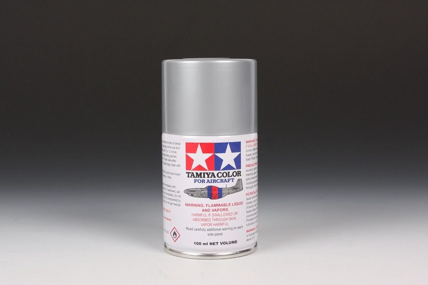 Tamiya AS-12 Bare Metal Silver Lacquer Spray 100ml 86512