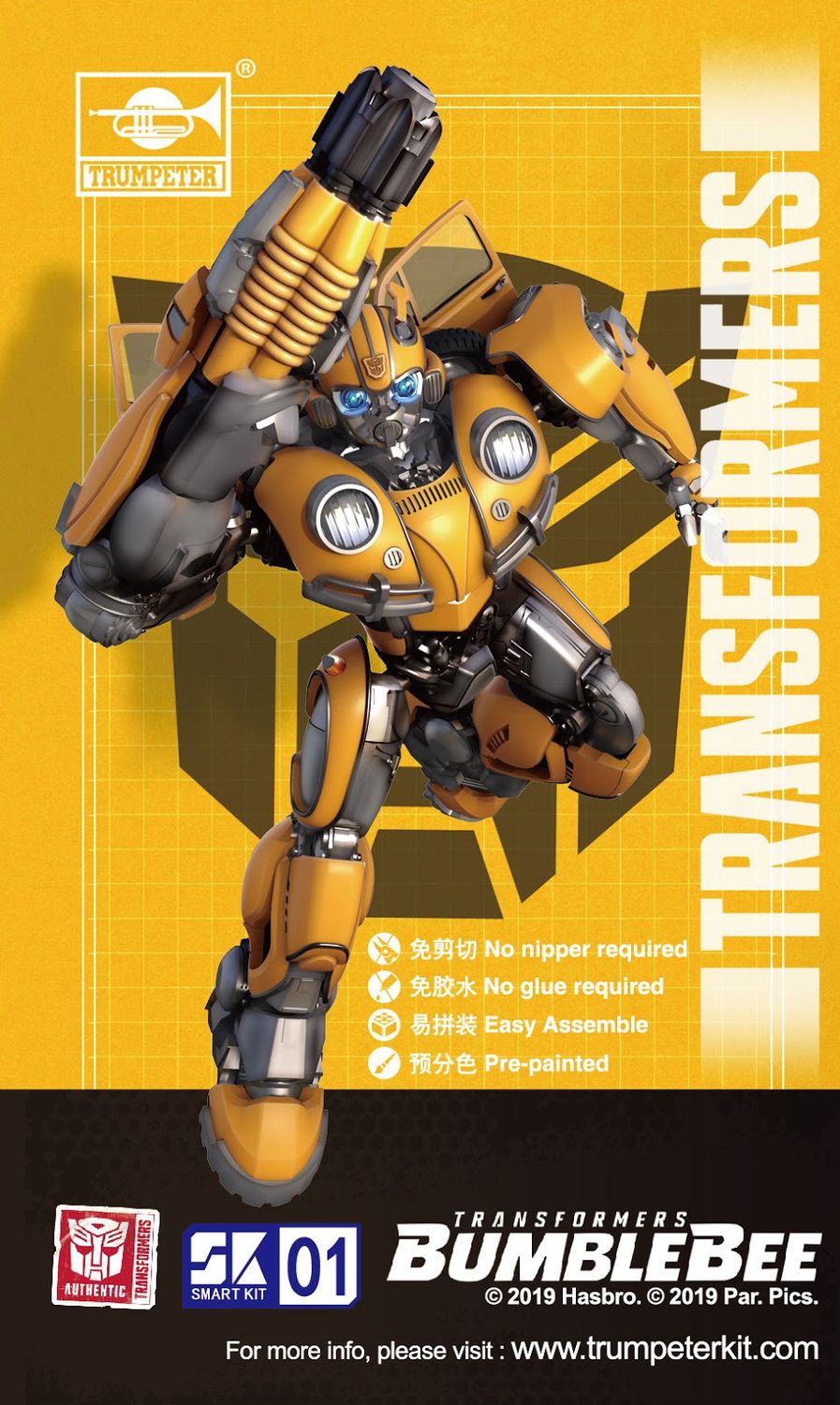 Trumpeter Transformers Bumblebee Smart Kit 08100