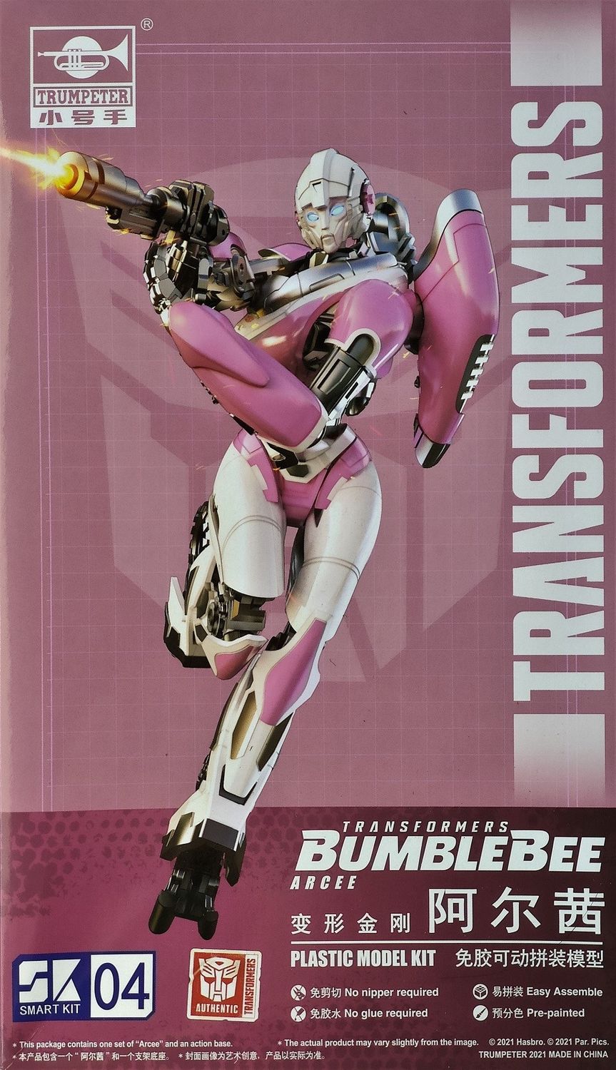 Trumpeter  Transformers BumbleBee Arcee Smart Kit 08128
