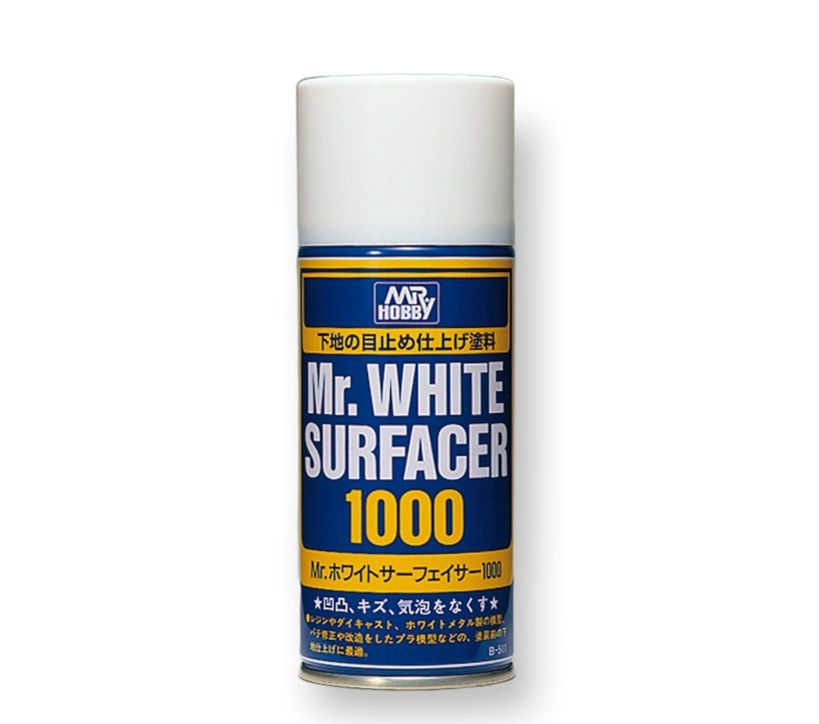 Mr Hobby Mr White Surfacer 1000 170ml Spray B511
