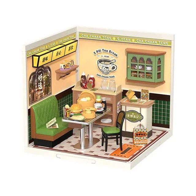 Rolife Super Creator Hong Kong Bites Cafe DW021