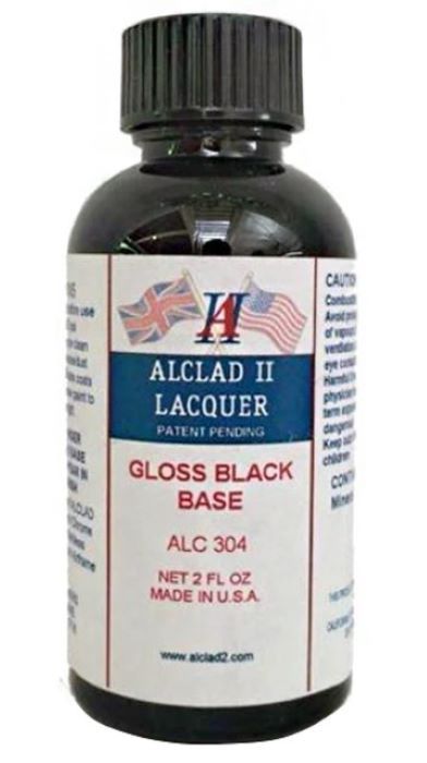 Alclad II  Gloss Black Base 2oz 304