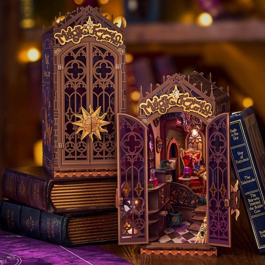 Rolife Book Nook Magic Fantasy Corner TGB14