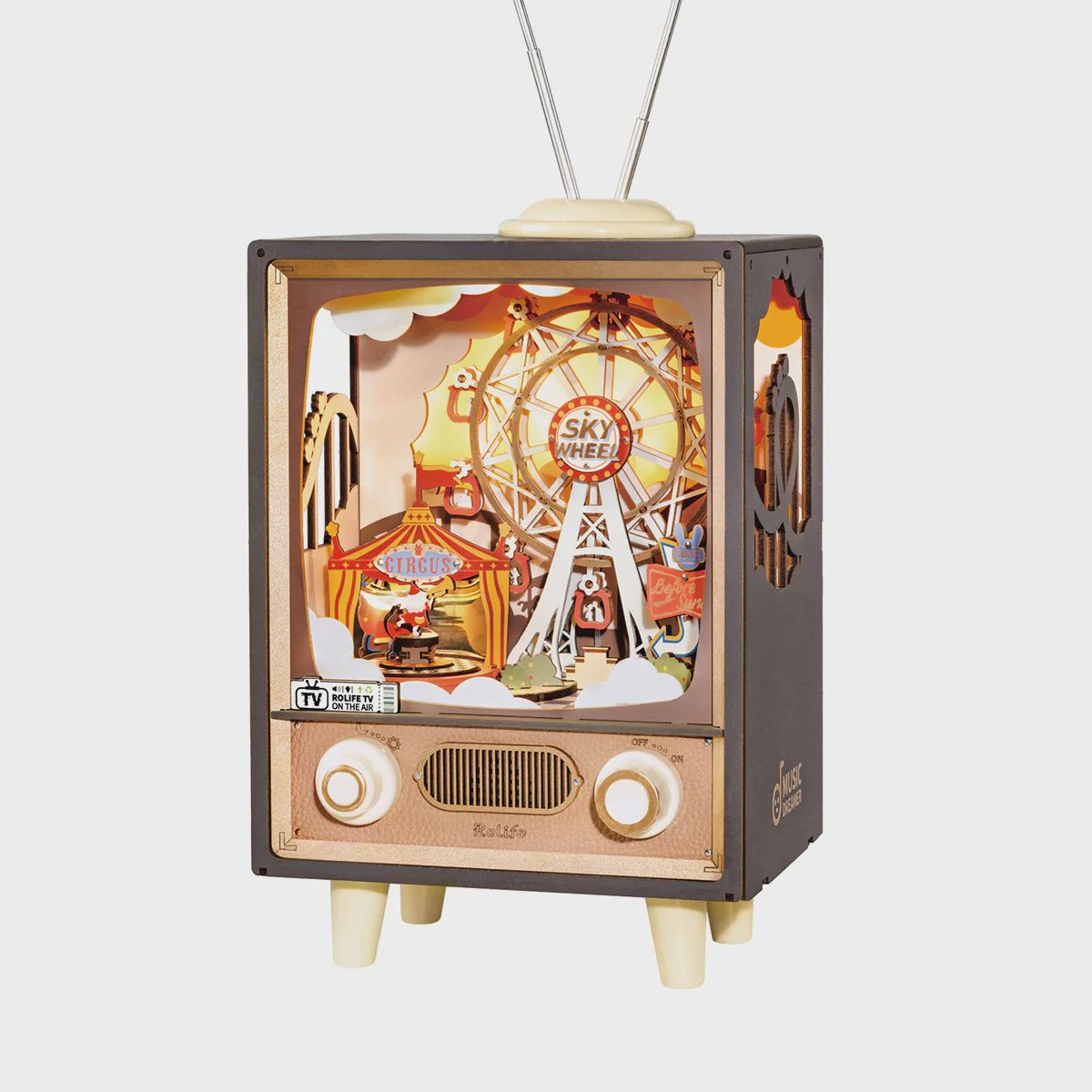 Rolife DIY Music Box Sunset Carnival AMT01