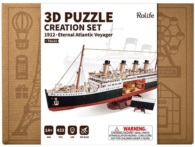 Rolife Creation Set 1912 · Eternal Atlantic Voyager TGL02