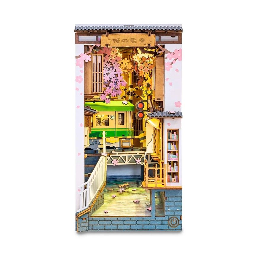 Rolife Book Nook Sakura Densya TGB01