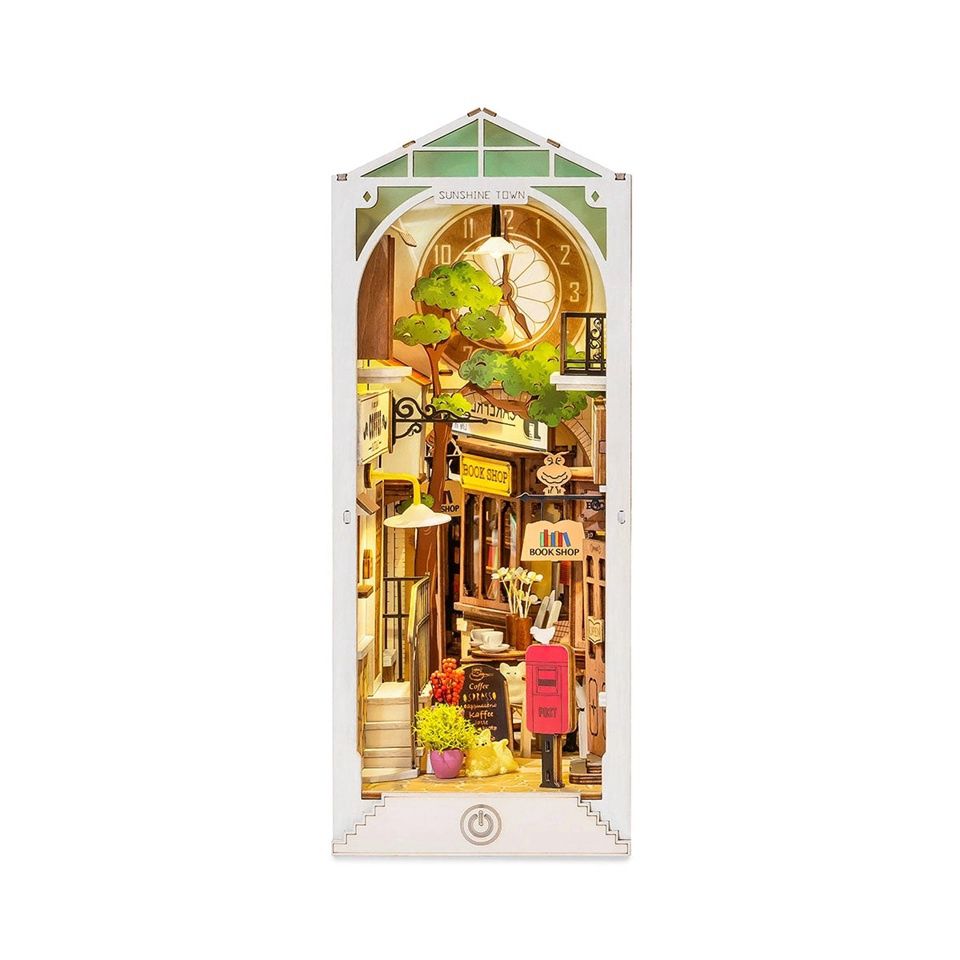 Rolife Book Nook Sunshine Town TGB02