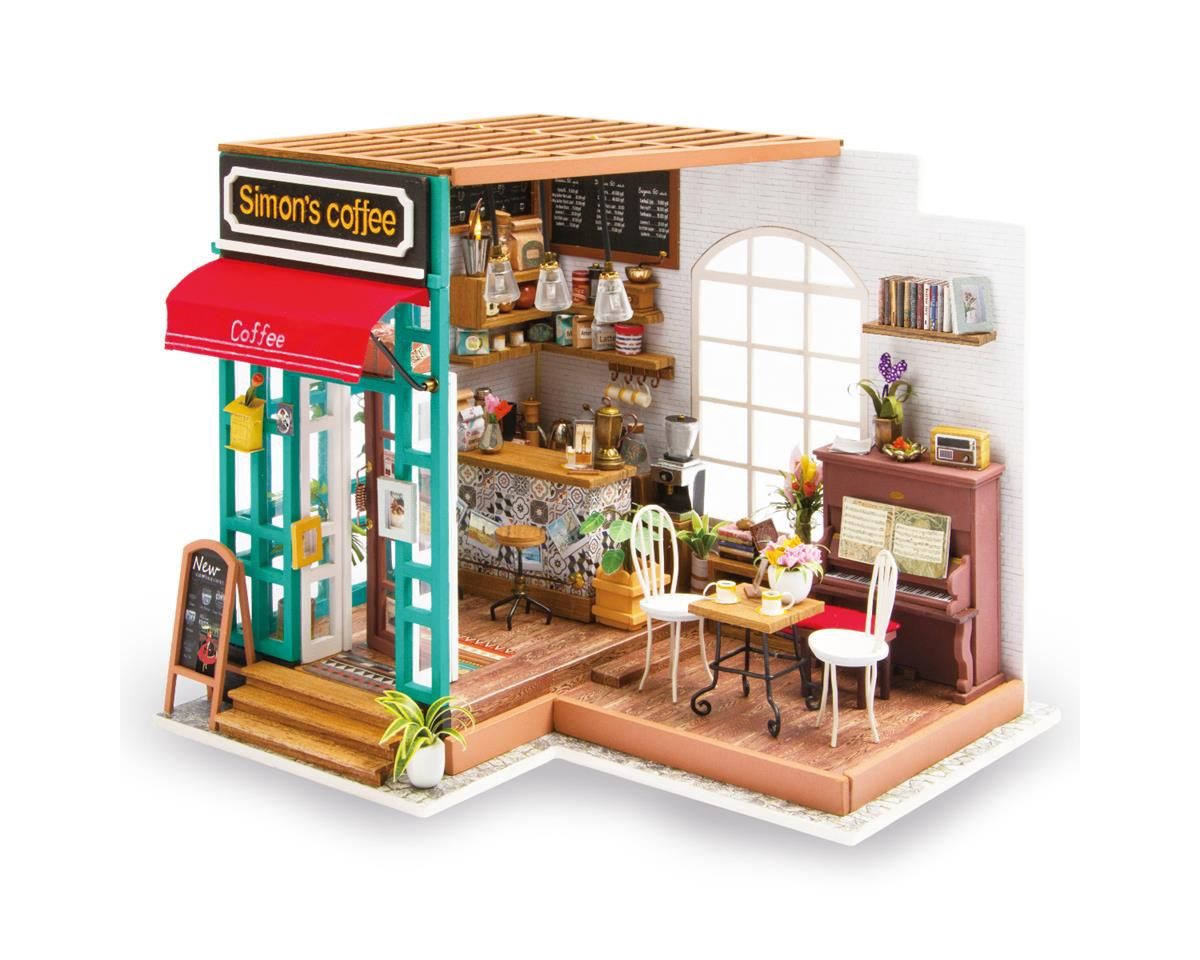 Rolife DIY Miniature House Simon's Coffee DG109