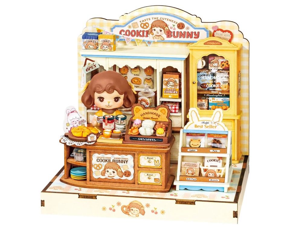 Rolife DIY Miniature House Cookii Bunny's Cookie Shop DG177