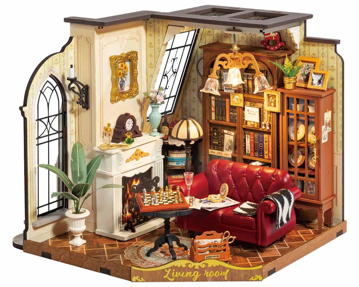 Rolife DIY Miniature House Catherine's Living Room DG175