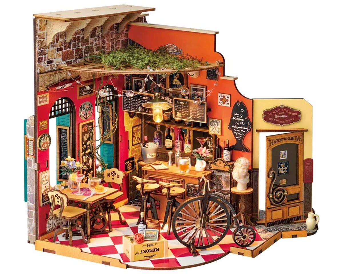 Rolife DIY Miniature House Cheers Bar &amp; Dining DG173