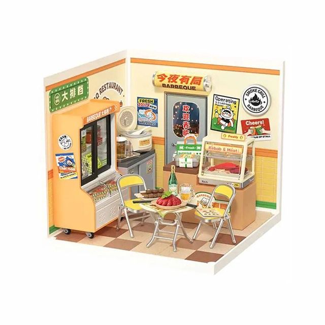 Rolife Super Creator Night Out Food Stall DW022