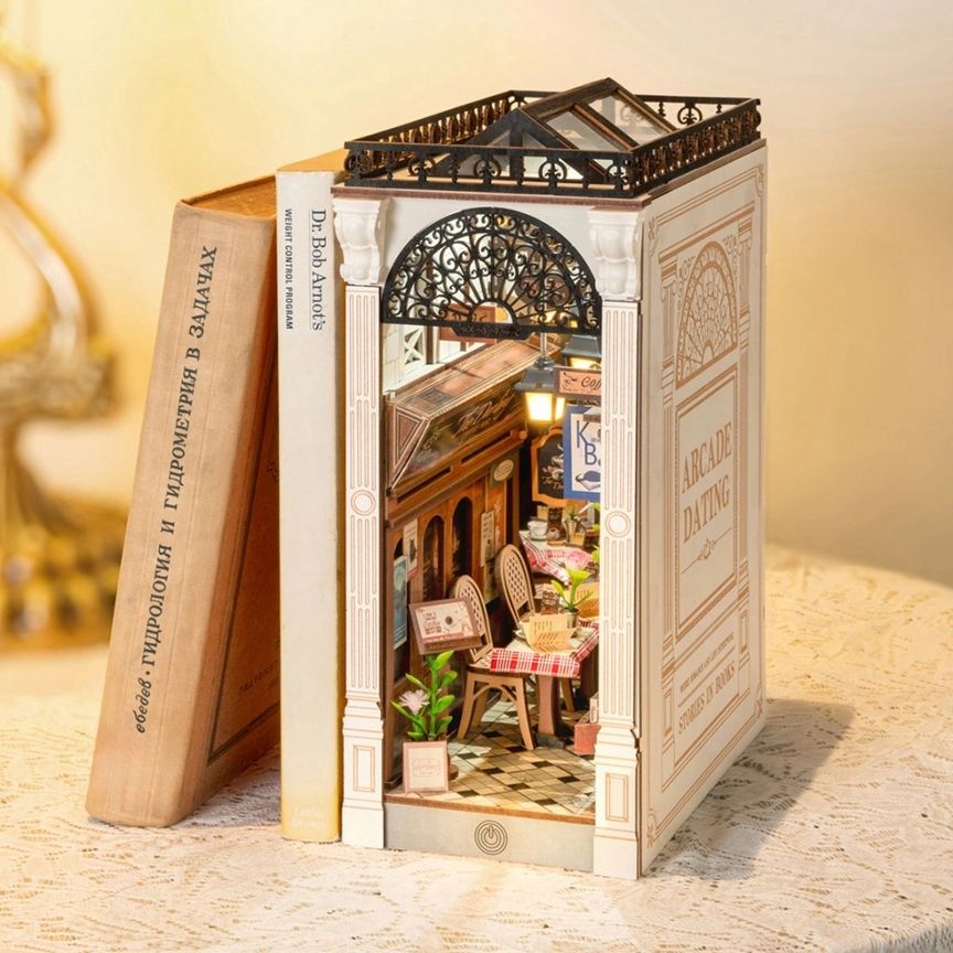 Rolife Book Nook Arcade Dating TGB10