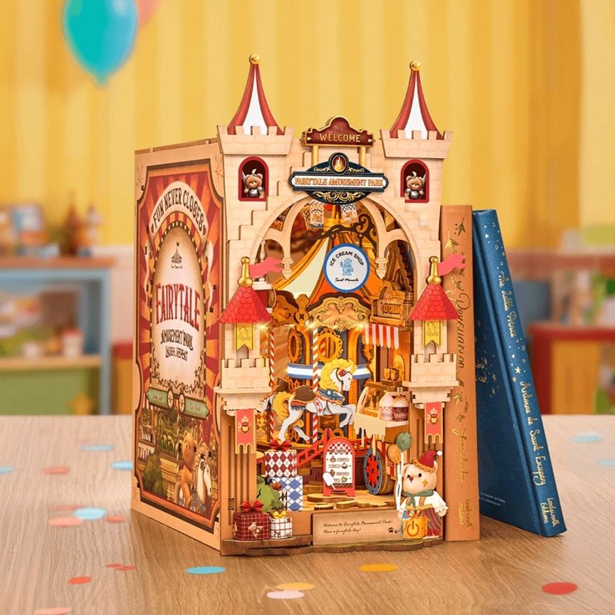 Rolife Book Nook Fairytale Amusemnet Park TGB17