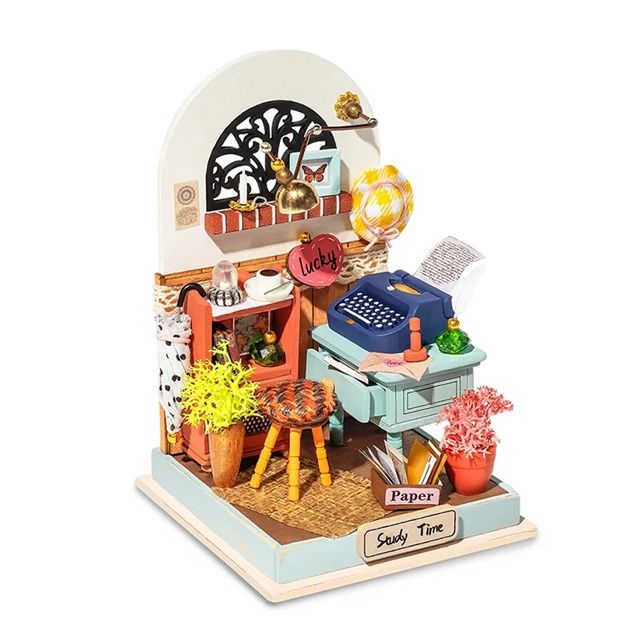 Rolife DIY Miniature House Record Mood (Study) DS017