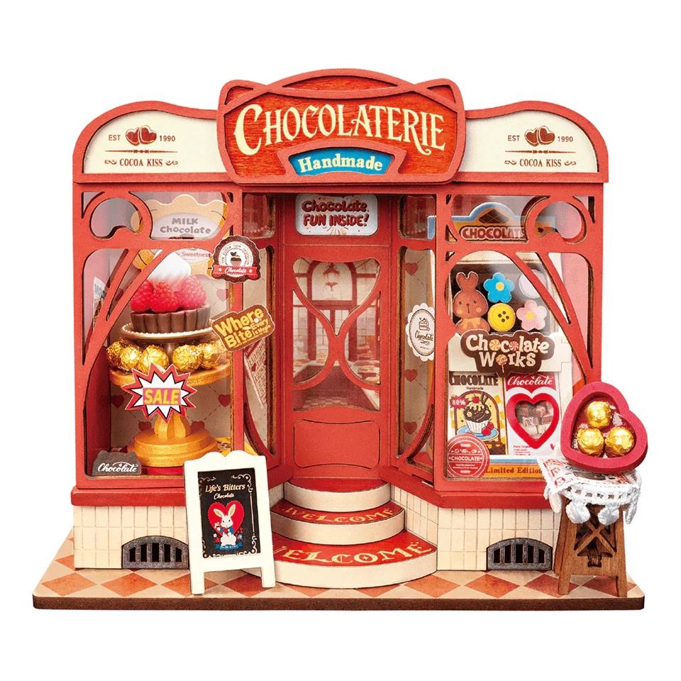 Rolife DIY Miniature House Sweet Chocolate Shop DS046