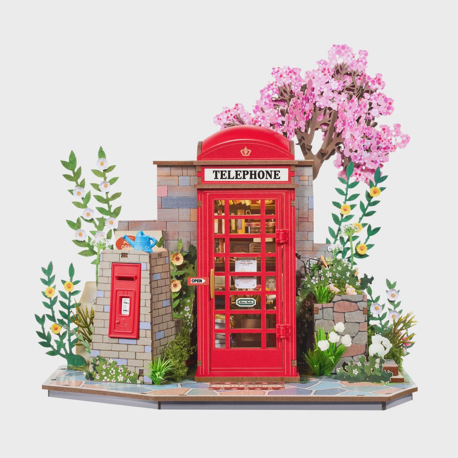 Rolife Creation Set Blossom Book Booth TGS05
