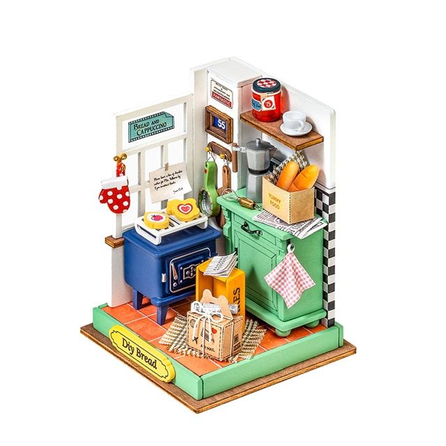 Rolife DIY Miniature House Afternoon Baking Time DS029