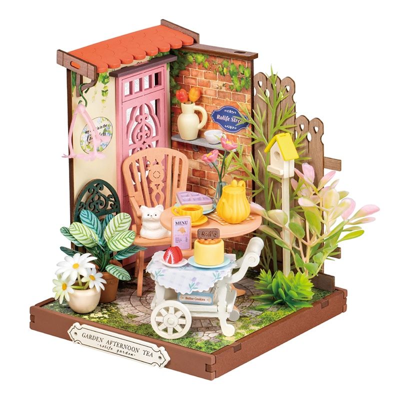 Rolife DIY Miniature House Fancy Tea Yard DS038