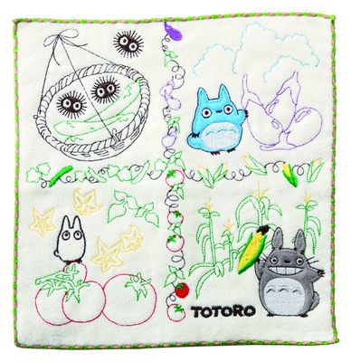 Marushin Towel Plentiful Vegetables "My Neighbor Totoro" 65758