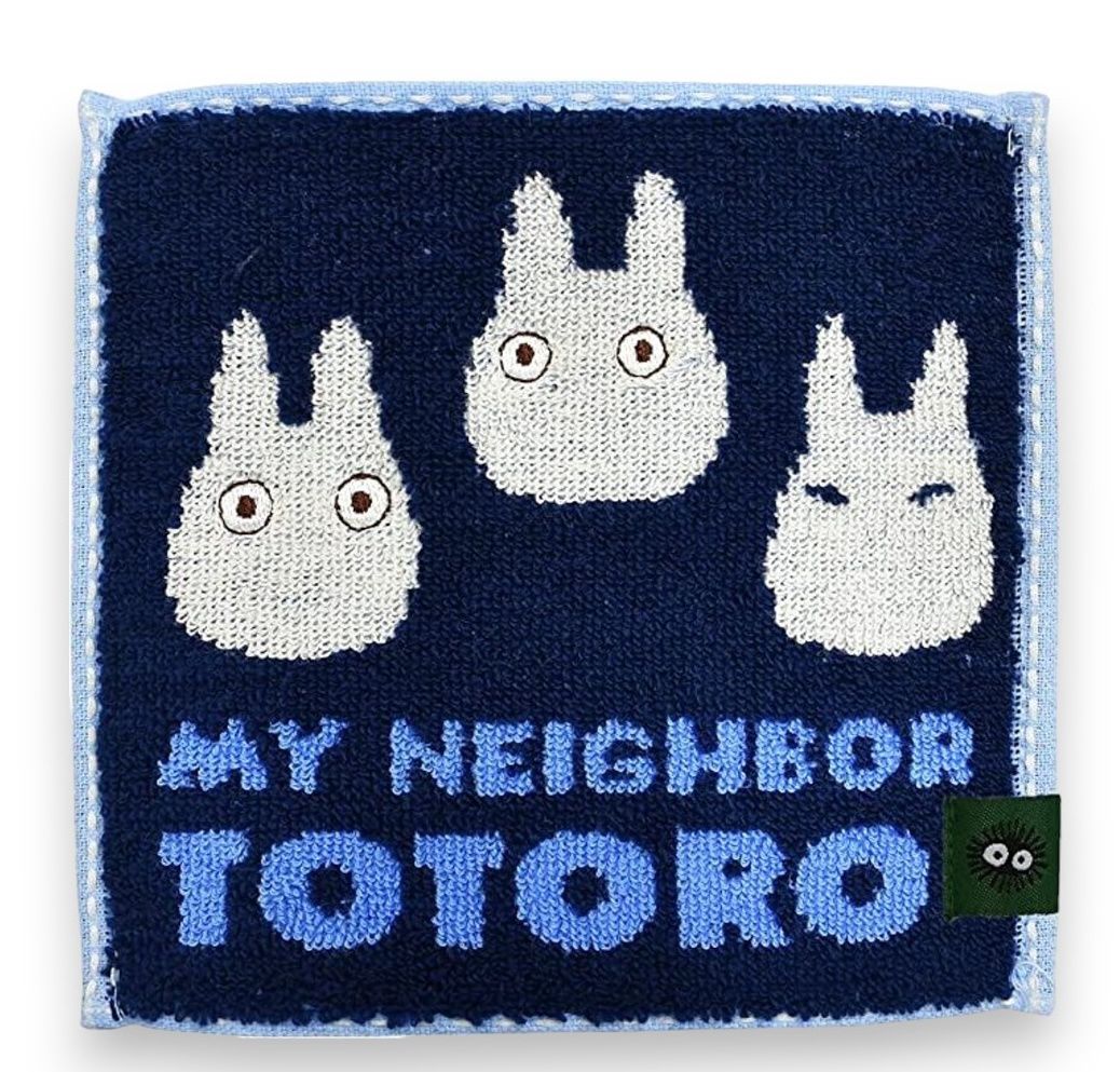 Marushin Mini Towel Small White Totoro "My Neighbor Totoro" 74127