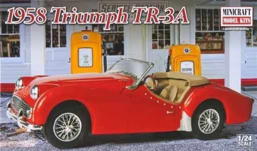 Minicraft 1/24 1958 Triumph TR-3A 11243